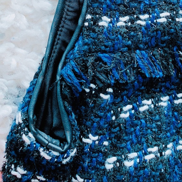 Ann Taylor Factory Shimmer Tweed Fringe Dress - Picture 7 of 7